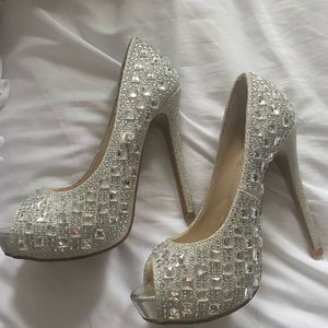 Vince Camuto sparkly heels